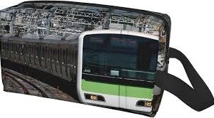 大容量化粧ポーチ - 日本電車デザイン